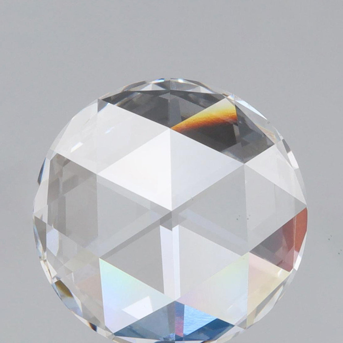 2.09ct | F/VS1 Round Shape Rose Cut Lab Diamond (IGI)