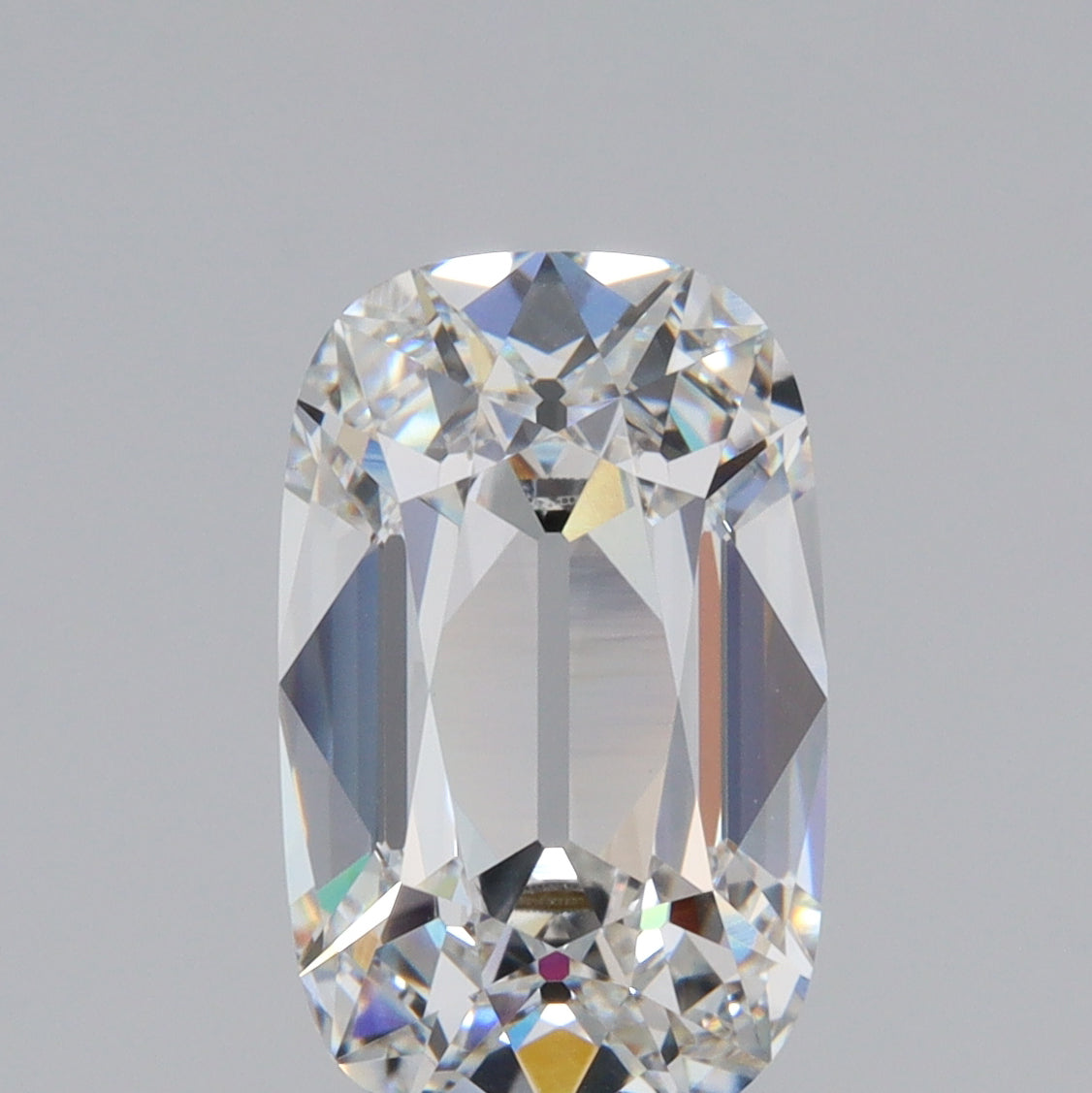 3.10ct | F/VVS2 Cushion Shape Old Mine Cut Lab Diamond (IGI)