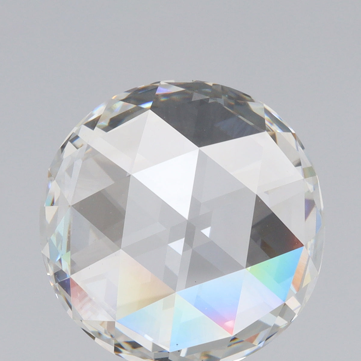 6.03ct | G/VS1 Round Shape Rose Cut Lab Diamond (IGI)