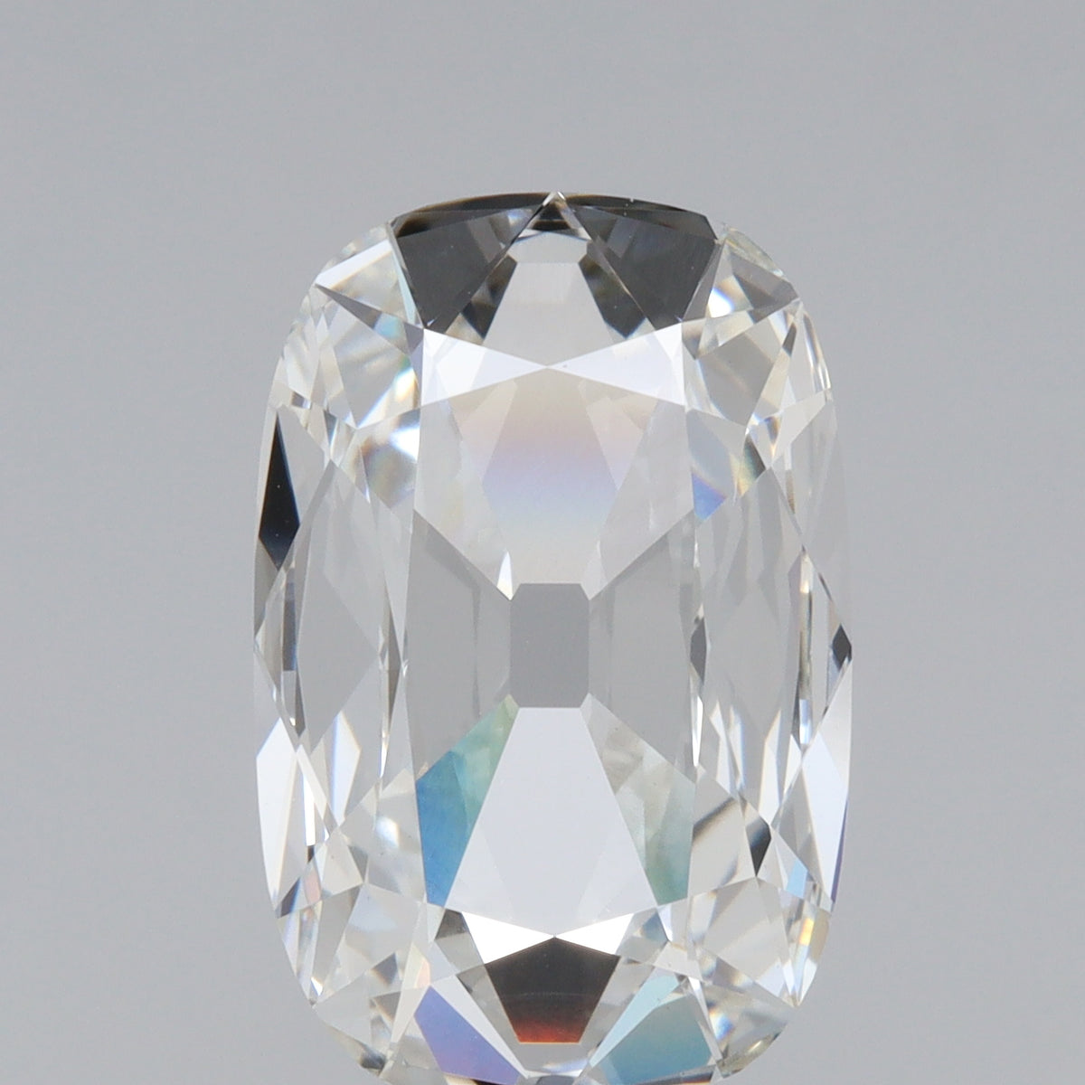 3.79ct | F/VVS2 Cushion Shape Old Mine Cut Lab Diamond (IGI)