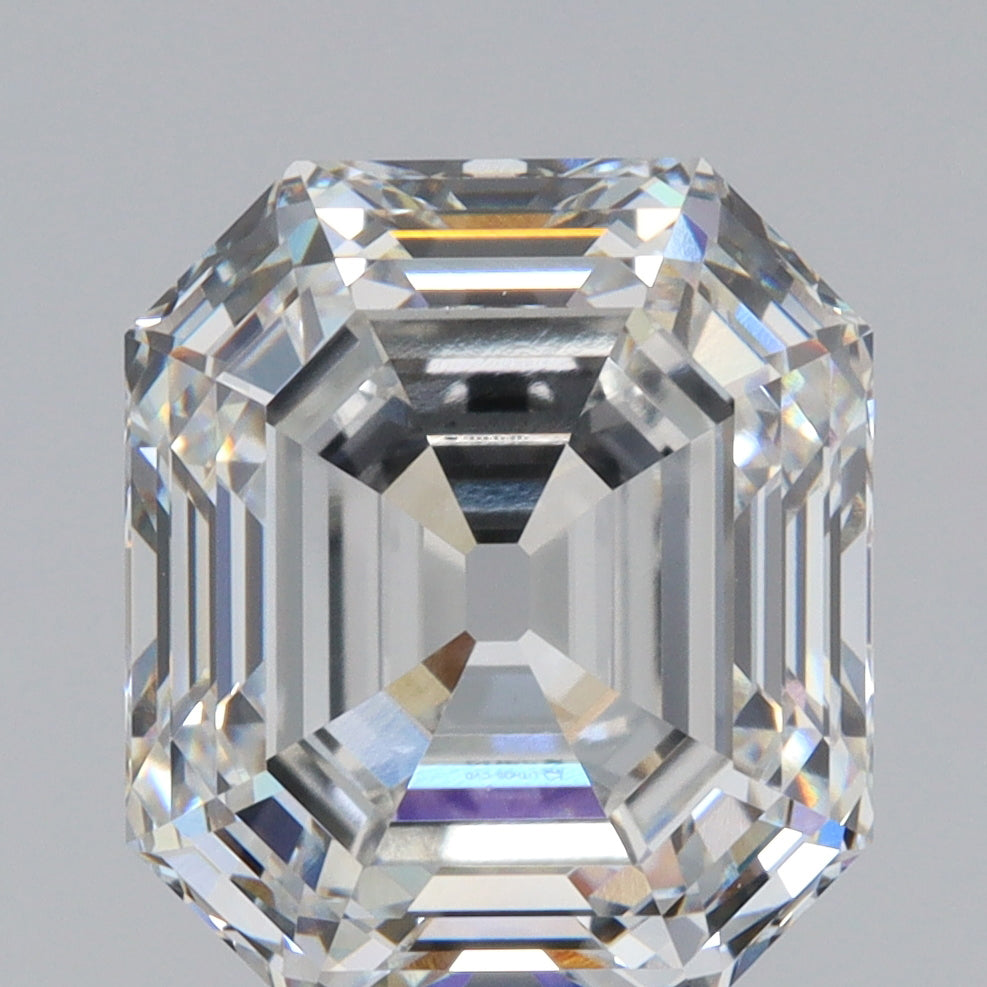 5.07ct | F/VVS2 Antique Emerald Shape Step Cut Lab Diamond (IGI)