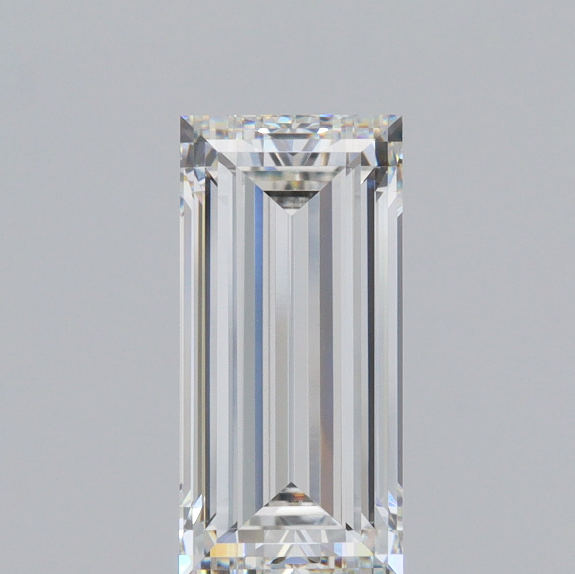 2.65ct | F/VVS2 Baguette Shape Step Cut Lab Diamond (IGI)