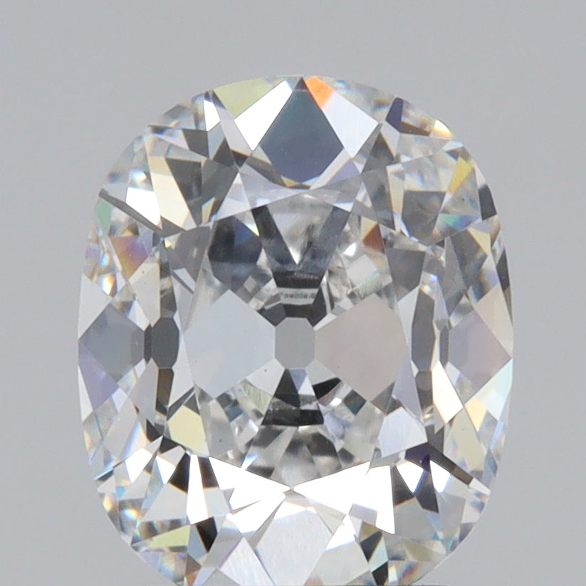 2.66ct | E/VS1 Cushion Shape Old Mine Cut Lab Diamond (IGI)-LITHOS Diamond