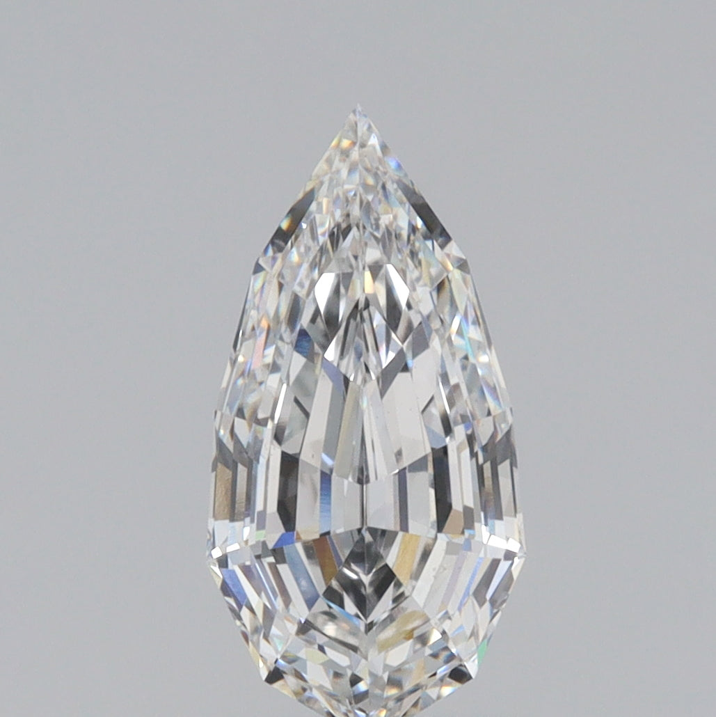 1.53ct | E/VVS2 Pear Shape Step Cut Lab Diamond (IGI)