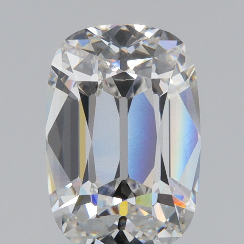 2.41ct | F/VS1 Cushion Shape Old Mine Cut Lab Diamond (IGI)
