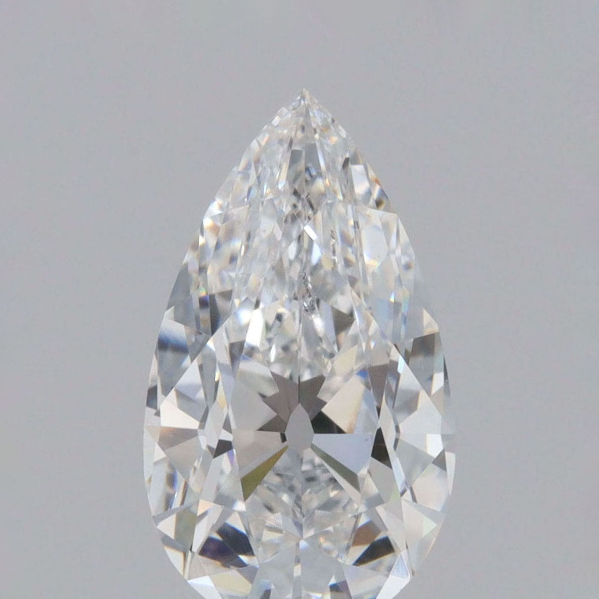 1.21ct | E/VS1 Pear Shape Old Mine Cut Lab Diamond (IGI)-LITHOS Diamond