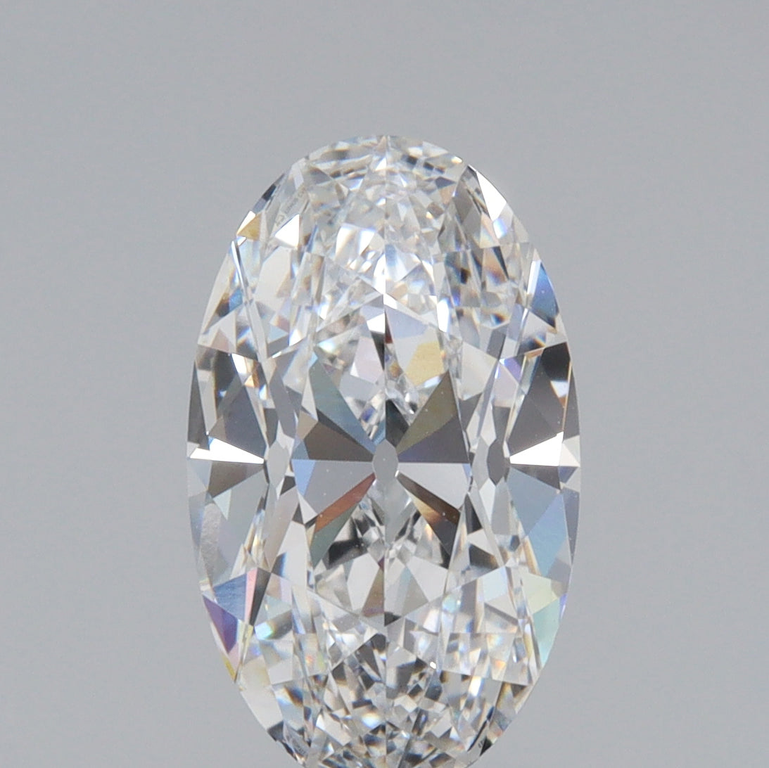 2.51ct | D/VS1 Oval Shape Old Mine Cut Lab Diamond (IGI)-LITHOS Diamond