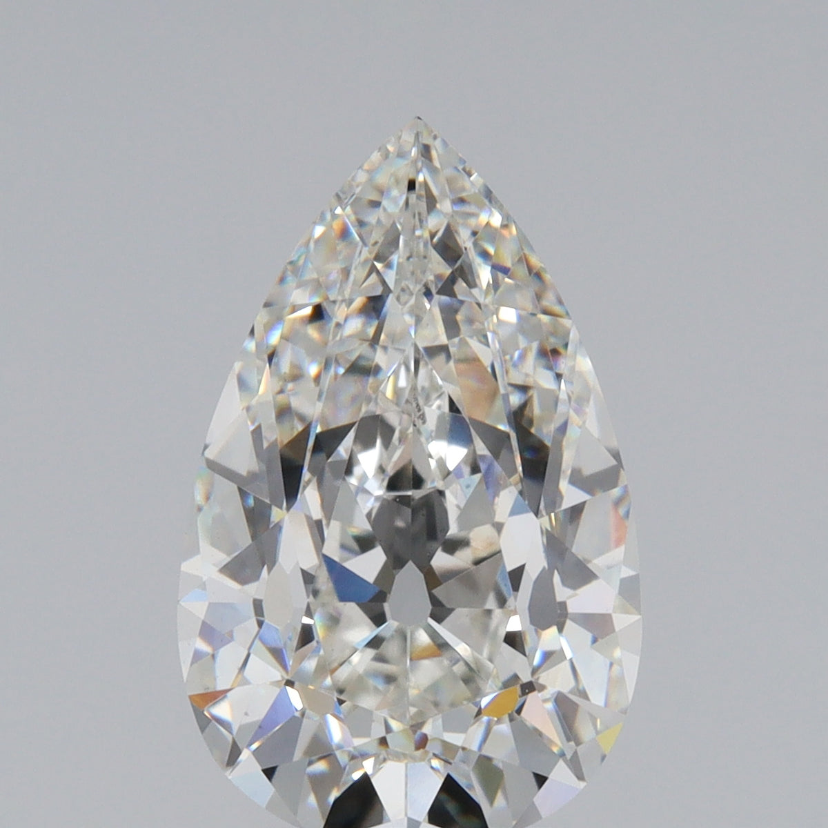 4.33ct | G/VS1 Pear Shape Old Mine Cut Lab Diamond (IGI)