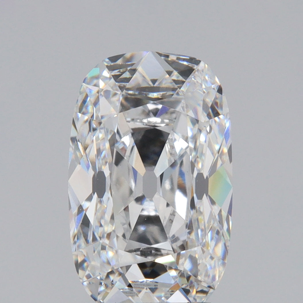 3.03ct | E/VVS2 Antique Cushion Shape Old Mine Cut Lab Diamond (IGI)