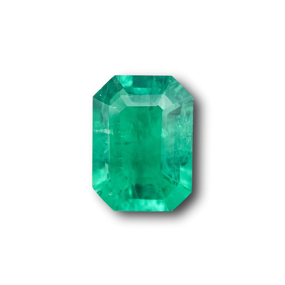 1.57ct | Step Cut Emerald Shape Lab Emerald