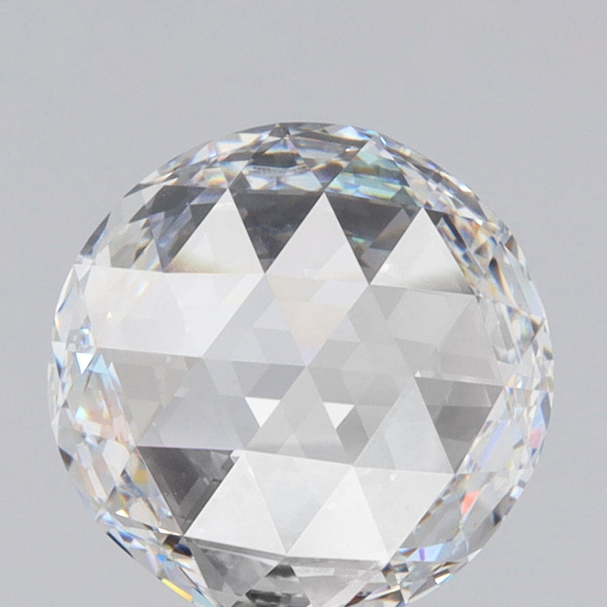 2.15ct | E/VS1 Round Shape Mogul Rose Cut Lab Diamond (IGI)-LITHOS Diamond