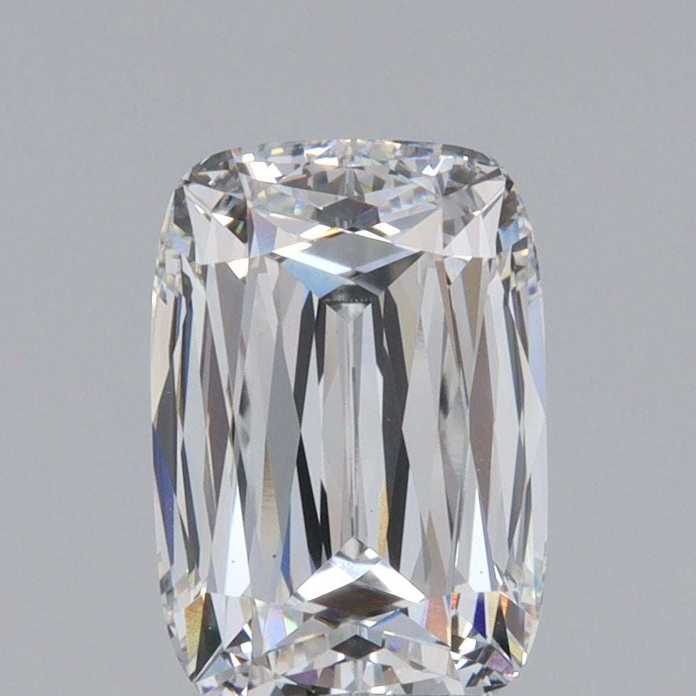 2.95ct | E/VS1 Cushion Shape Lattice Cut Lab Diamond (IGI)