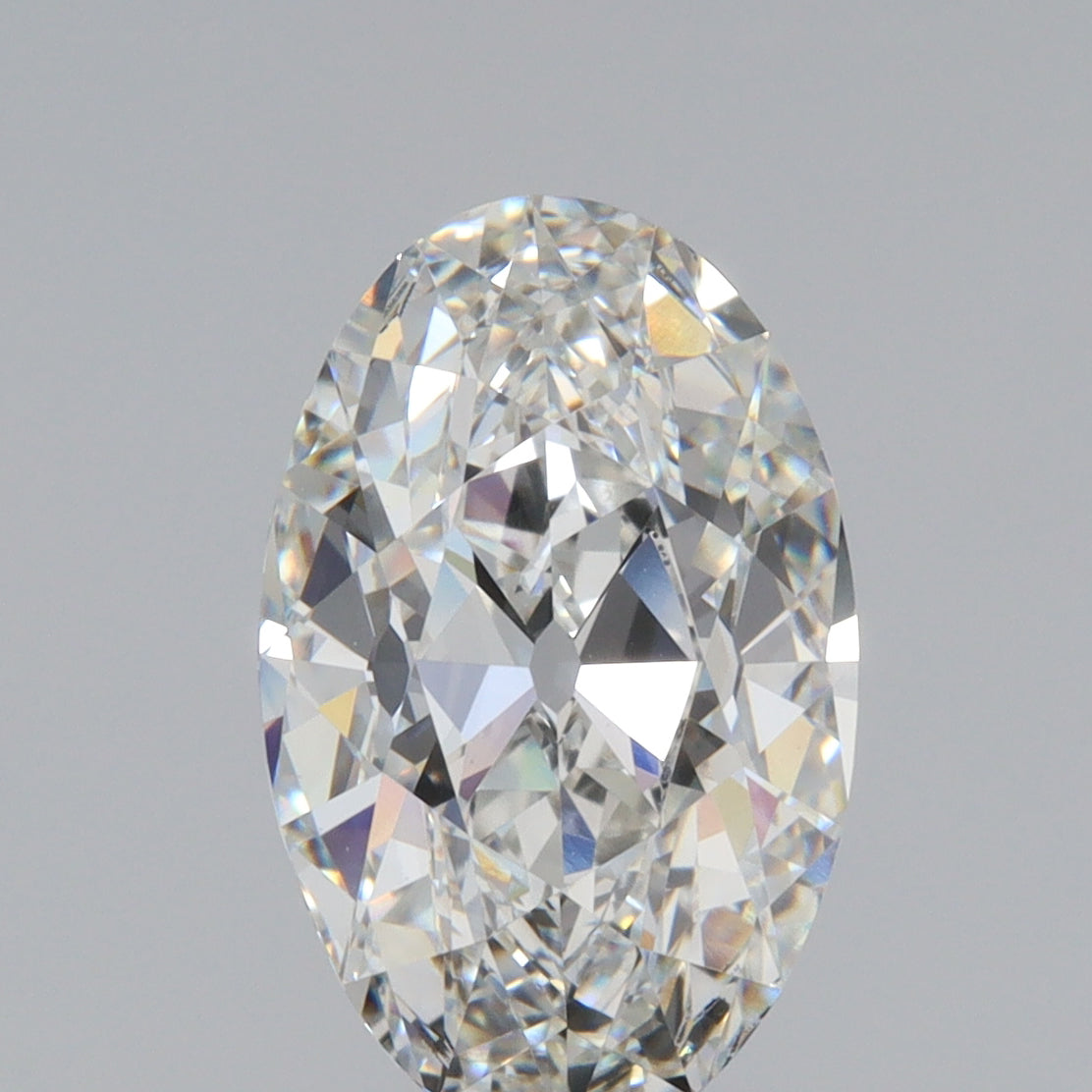 2.83ct | F/VVS2 Oval Shape Old Mine Cut Lab Diamond (IGI)