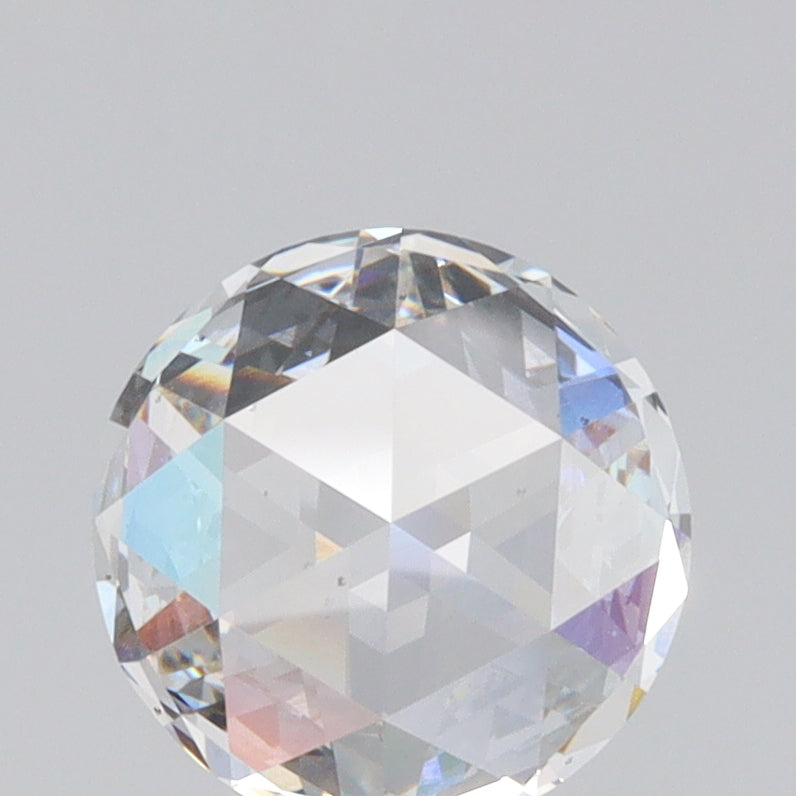 1.05ct | F/SI1 Round Shape Rose Cut Lab Diamond (IGI)