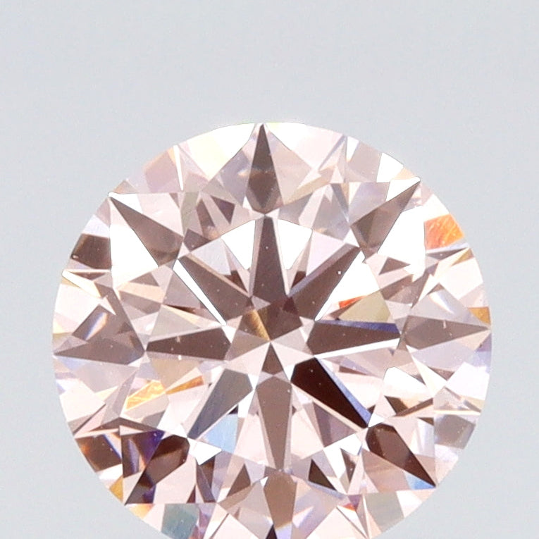 1.71ct | Fancy Light Pink / VVS2 Round Shape Brilliant Cut Lab Diamond (IGI)