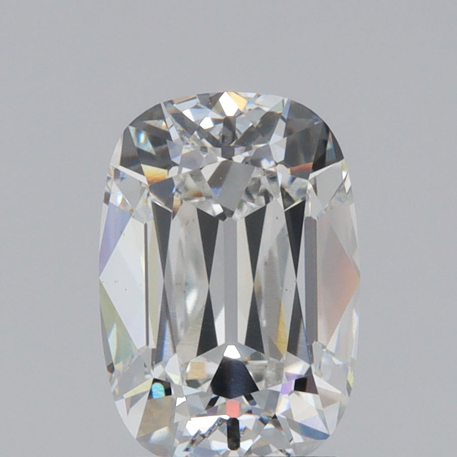 2.18ct | F/VS1 Cushion Shape Old Mine Cut Lab Diamond (IGI)