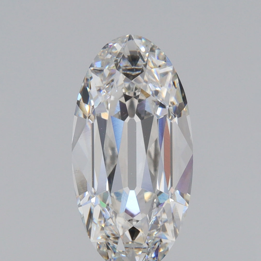 2.36ct | F/VS1 Oval Shape Old Mine Cut Lab Diamond (IGI)