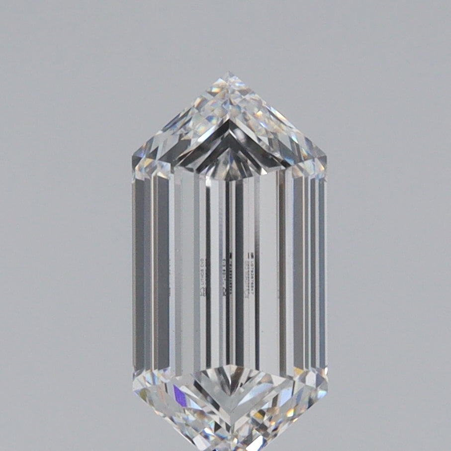 1.51ct | E/VS1 Hexagon Shape Step Cut Lab Diamond (IGI)