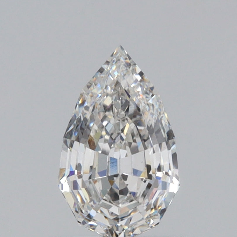 1.02ct | E/VS1 Pear Shape Step Cut Lab Diamond (IGI)-LITHOS Diamond