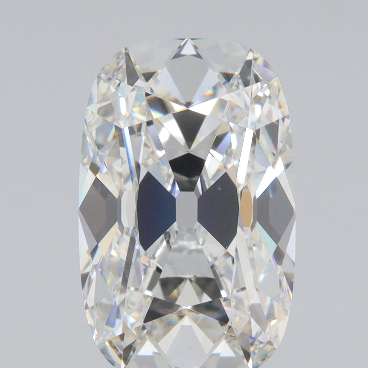 5.04ct | G/VS1 Antique Cushion Shape Old Mine Cut Lab Diamond (IGI)