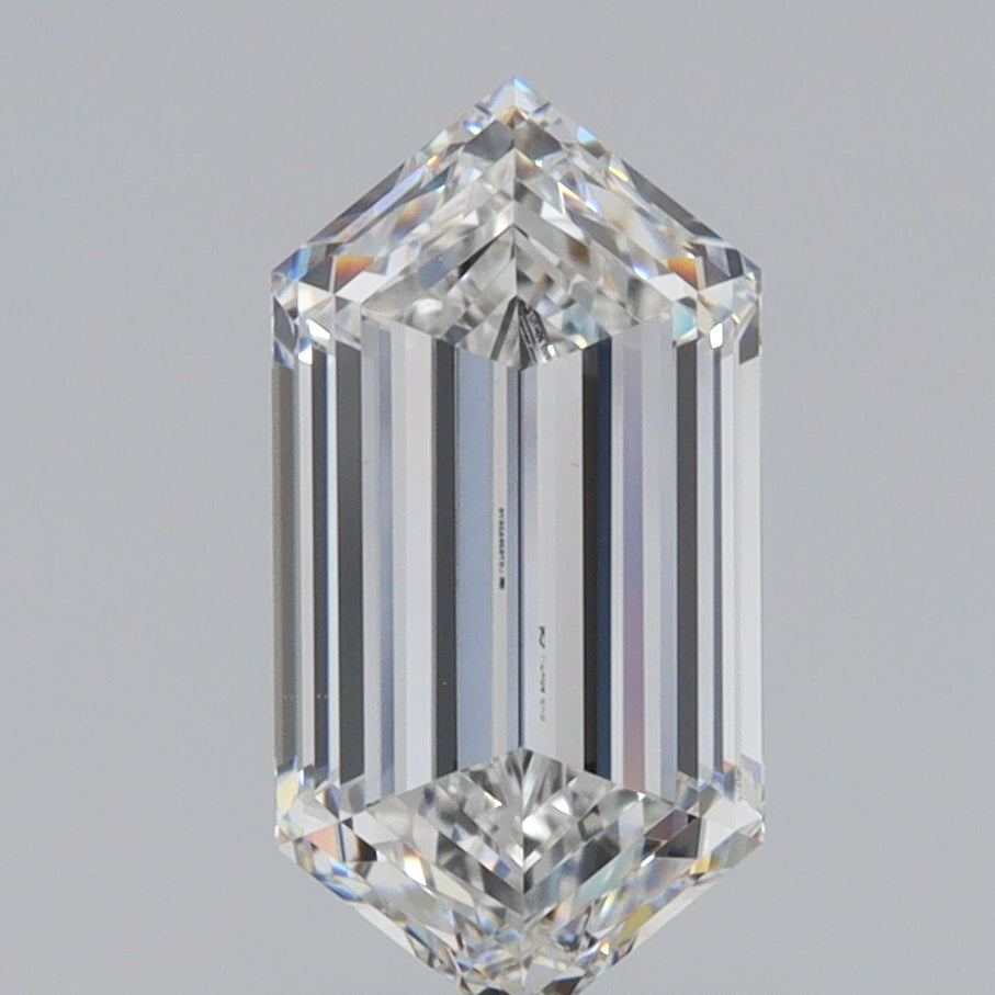 1.89ct | E/VVS2 Hexagon Shape Step Cut Lab Diamond (IGI)
