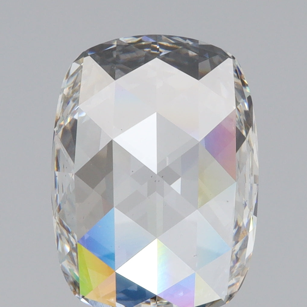 2.72ct | H/VS1 Cushion Shape Rose Cut Lab Diamond (IGI)-LITHOS Diamond