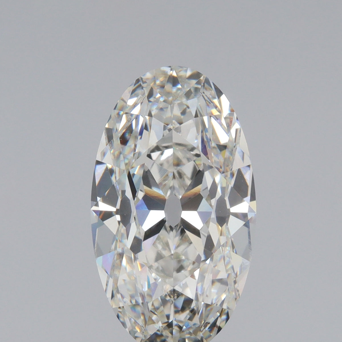 4.29ct | F/VVS2 Oval Shape Old Mine Cut Lab Diamond (IGI)