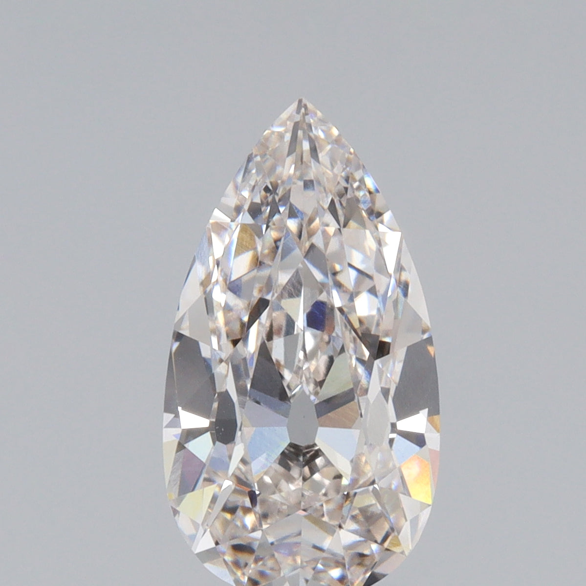 2.79ct | H/VS1 Pear Shape Old Mine Cut Lab Diamond (IGI)-LITHOS Diamond