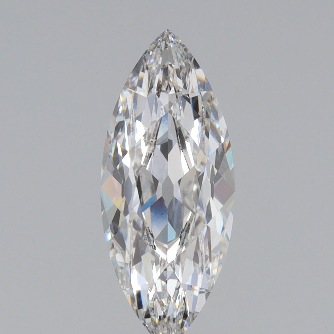 1.54ct | F/VS1 Marquise Shape Old Mine Cut Lab Diamond (IGI)