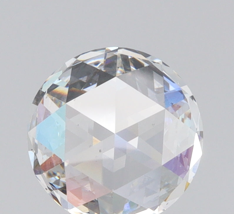 1.05ct | F/SI1 Round Shape Rose Cut Lab Diamond (IGI)