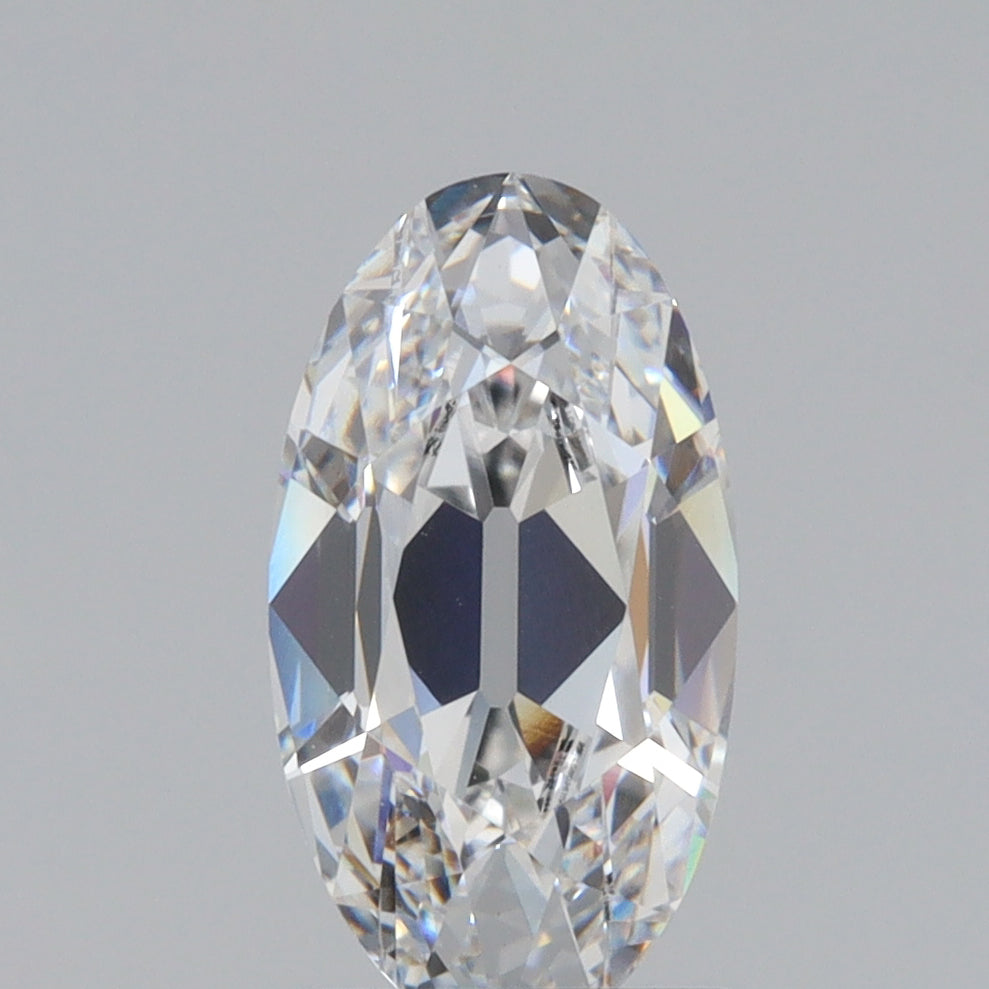 1.71ct | D/VVS2 Oval Shape Old Mine Cut Lab Diamond (IGI)