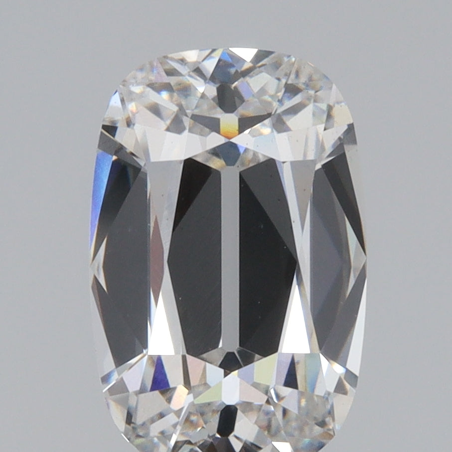 2.60ct | E/VS1 Cushion Shape Old Mine Cut Lab Diamond (IGI)