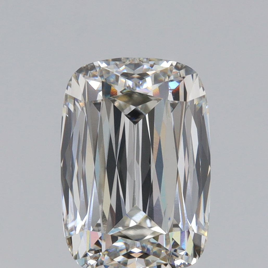 3.27ct | H/VS1 Cushion Shape Lattice Cut Lab Diamond (IGI)-LITHOS Diamond