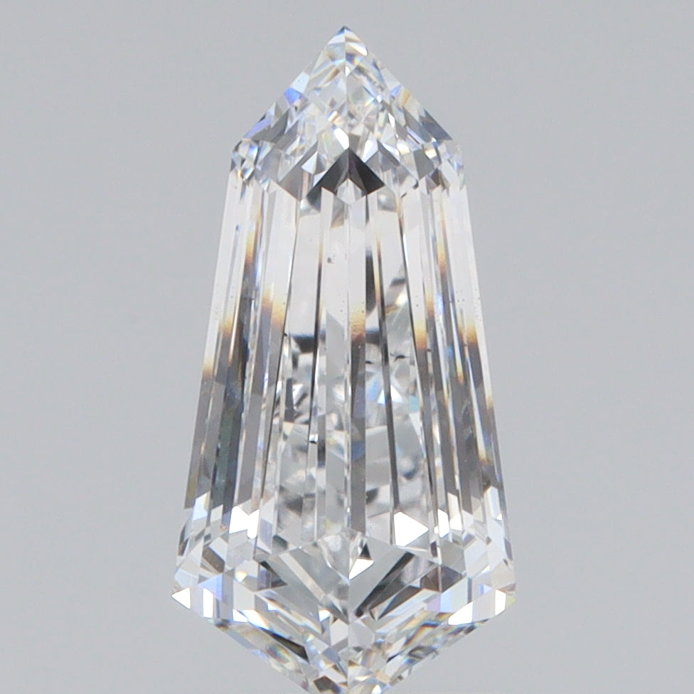 Step cut kite lab diamond