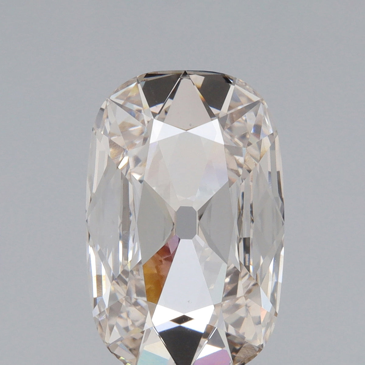 3.08ct | I/VS1 Antique Cushion Shape Old Mine Cut Lab Diamond (IGI)