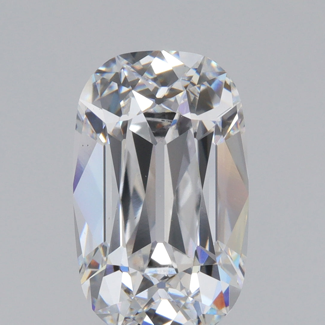 3.52ct | D/VS1 Cushion Shape Old Mine Cut Lab Diamond (IGI)
