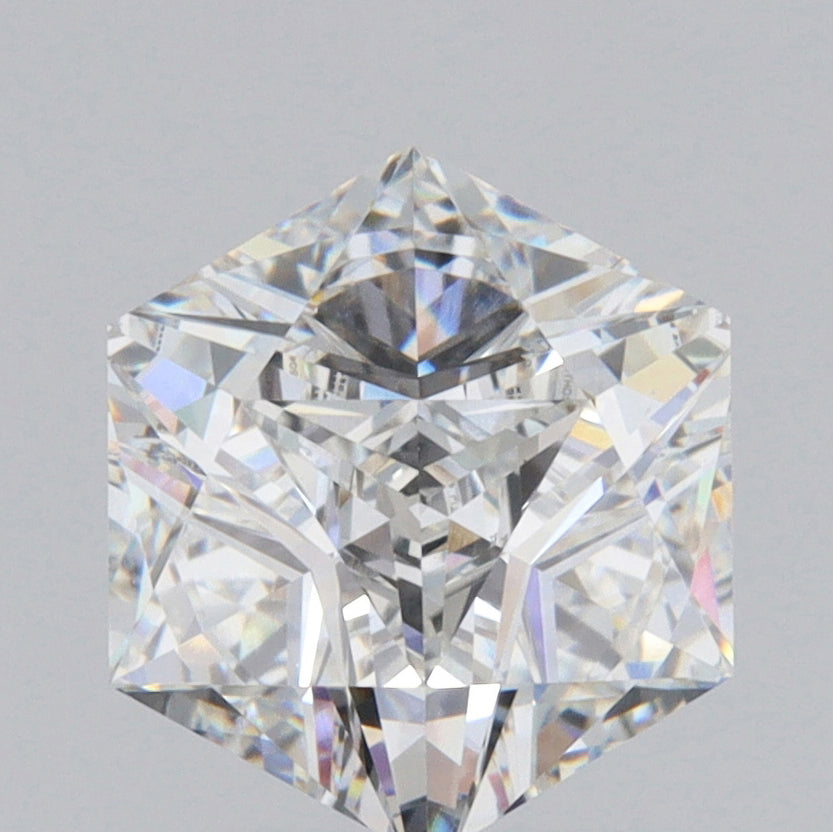 2.21ct | E/VVS2 Hexagon Shape Brilliant Cut Lab Diamond (IGI)