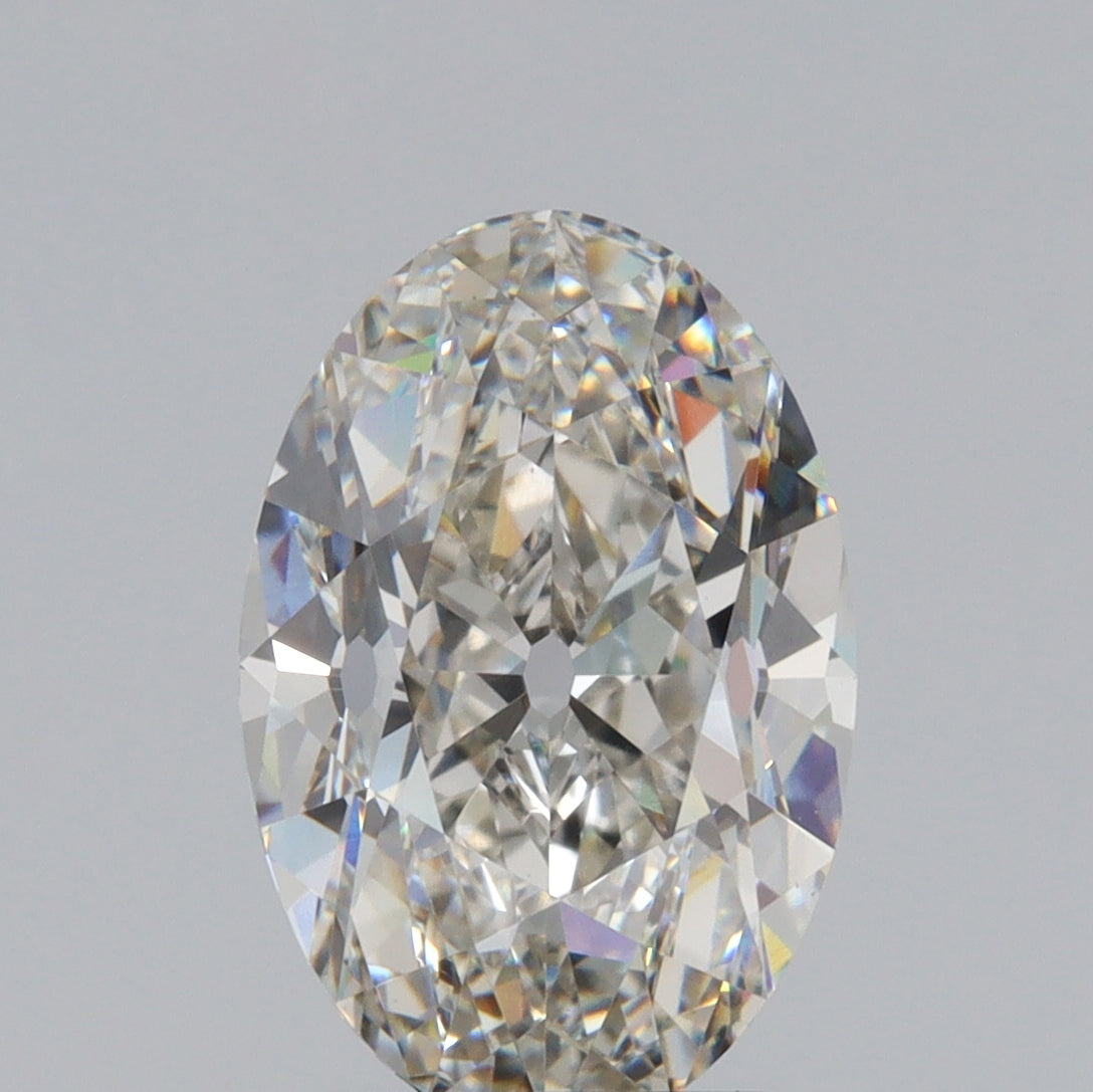 3.03ct | H/VVS2 Oval Shape Old Mine Cut Lab Diamond (IGI)