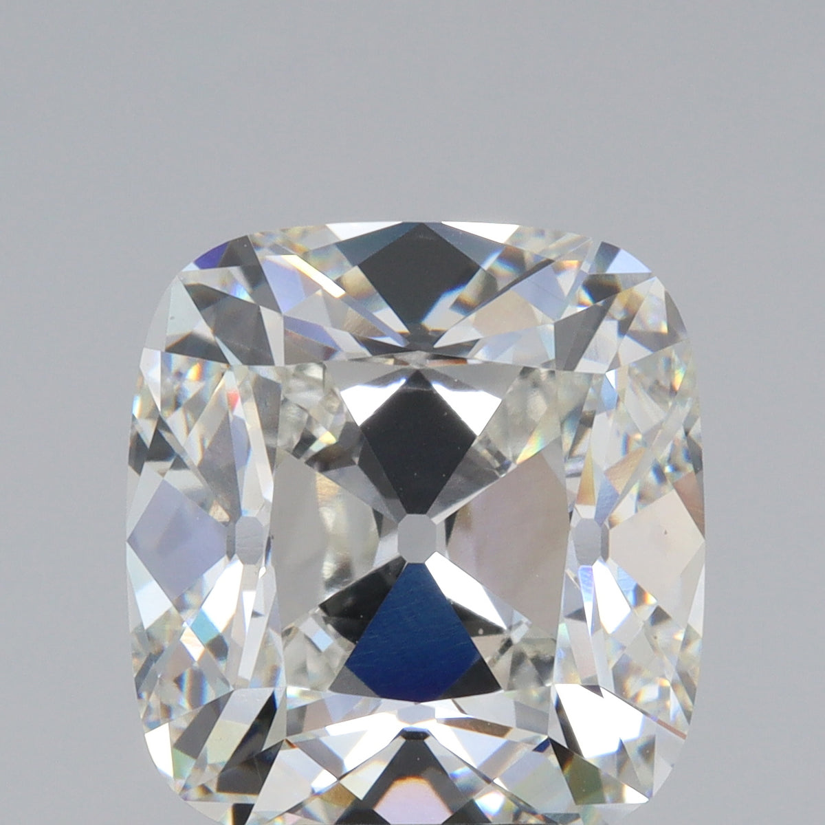 7.01ct | F/VS1 Cushion Shape Old Mine Cut Lab Diamond (IGI)