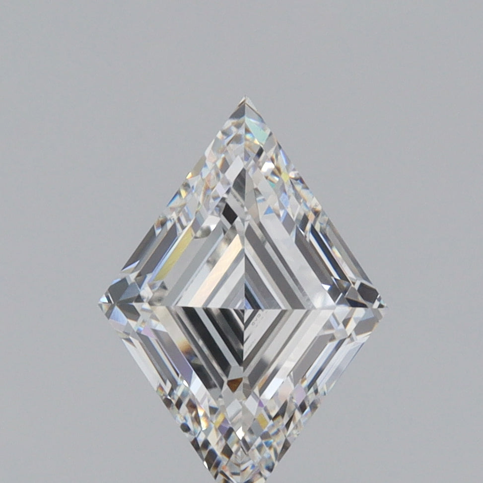 1.55ct | E/VS1 Lozenge Shape Step Cut Lab Diamond (IGI)-LITHOS Diamond