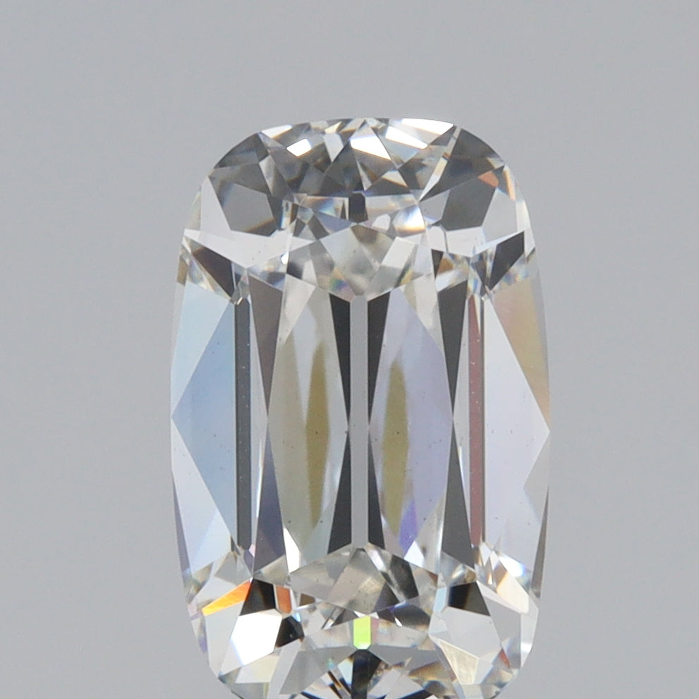 2.83ct | F/VS1 Cushion Shape Old Mine Cut Lab Diamond (IGI)