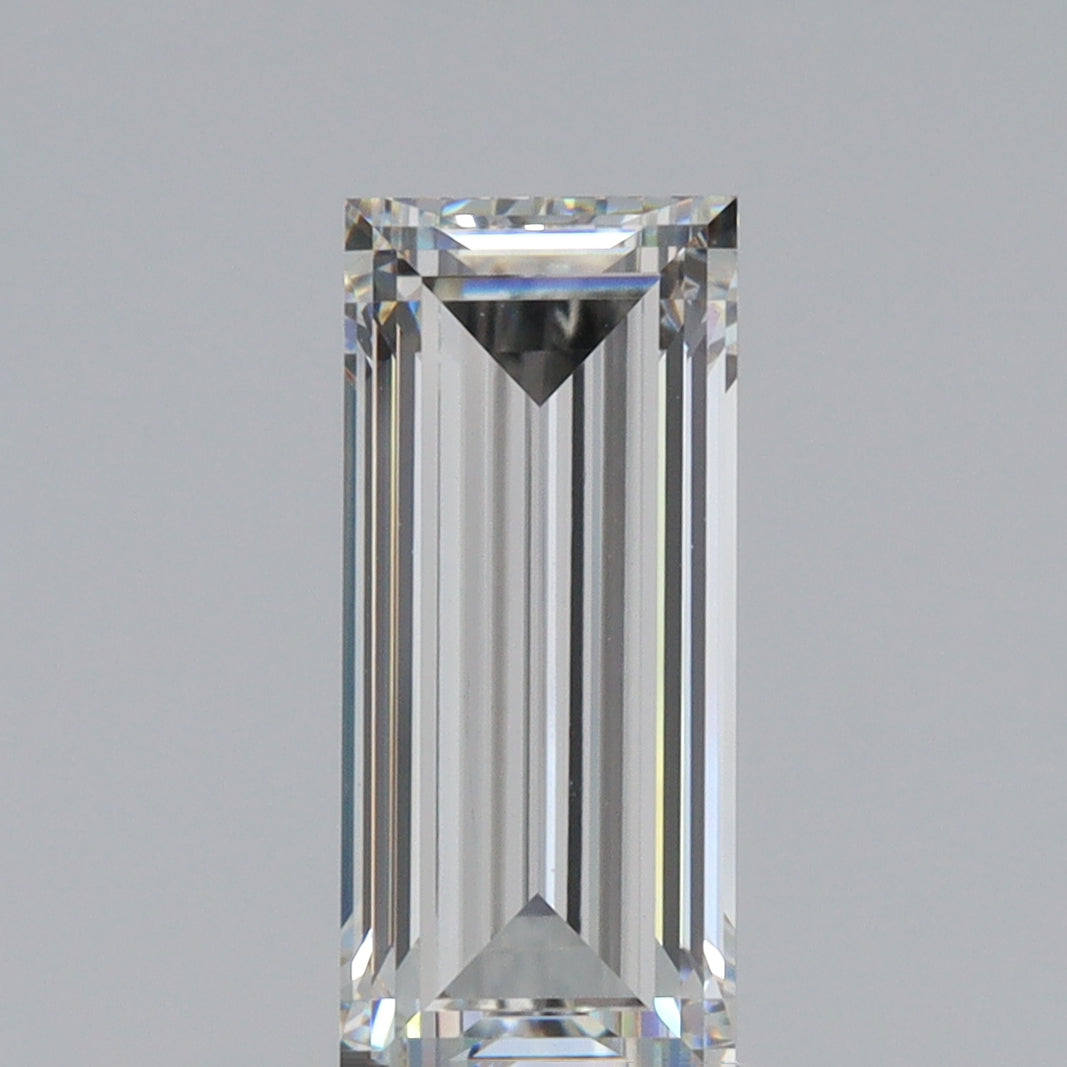 2.02ct | F/VVS2 Baguette Shape Step Cut Lab Diamond (IGI)