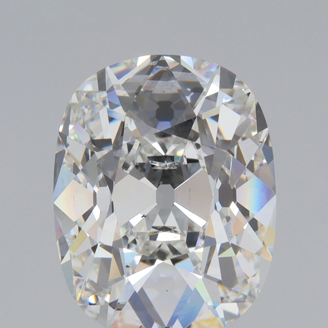 5.52ct | F/VS1 Cushion Shape Old Mine Cut Lab Diamond (IGI)