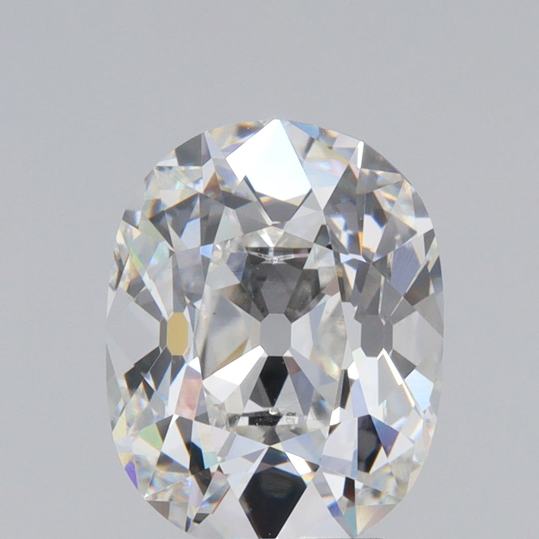 3.35ct | E/VS1 Cushion Shape Old Mine Cut Lab Diamond (IGI)