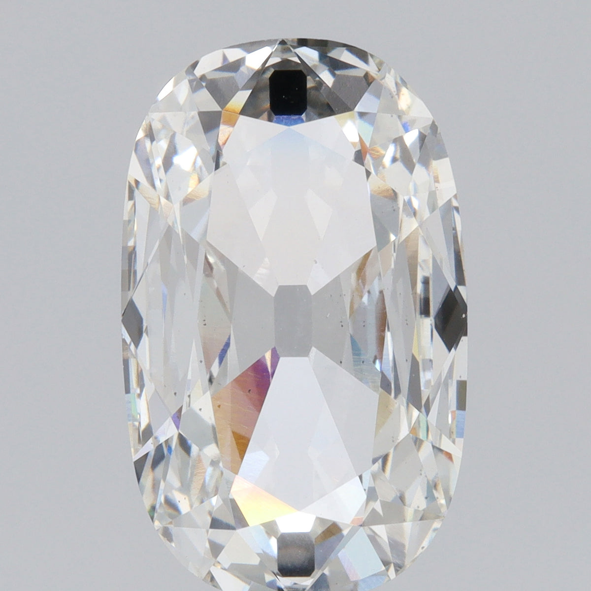 5.53ct | G/VS2 Cushion Shape Antique Old Mine Cut Lab Diamond (IGI)
