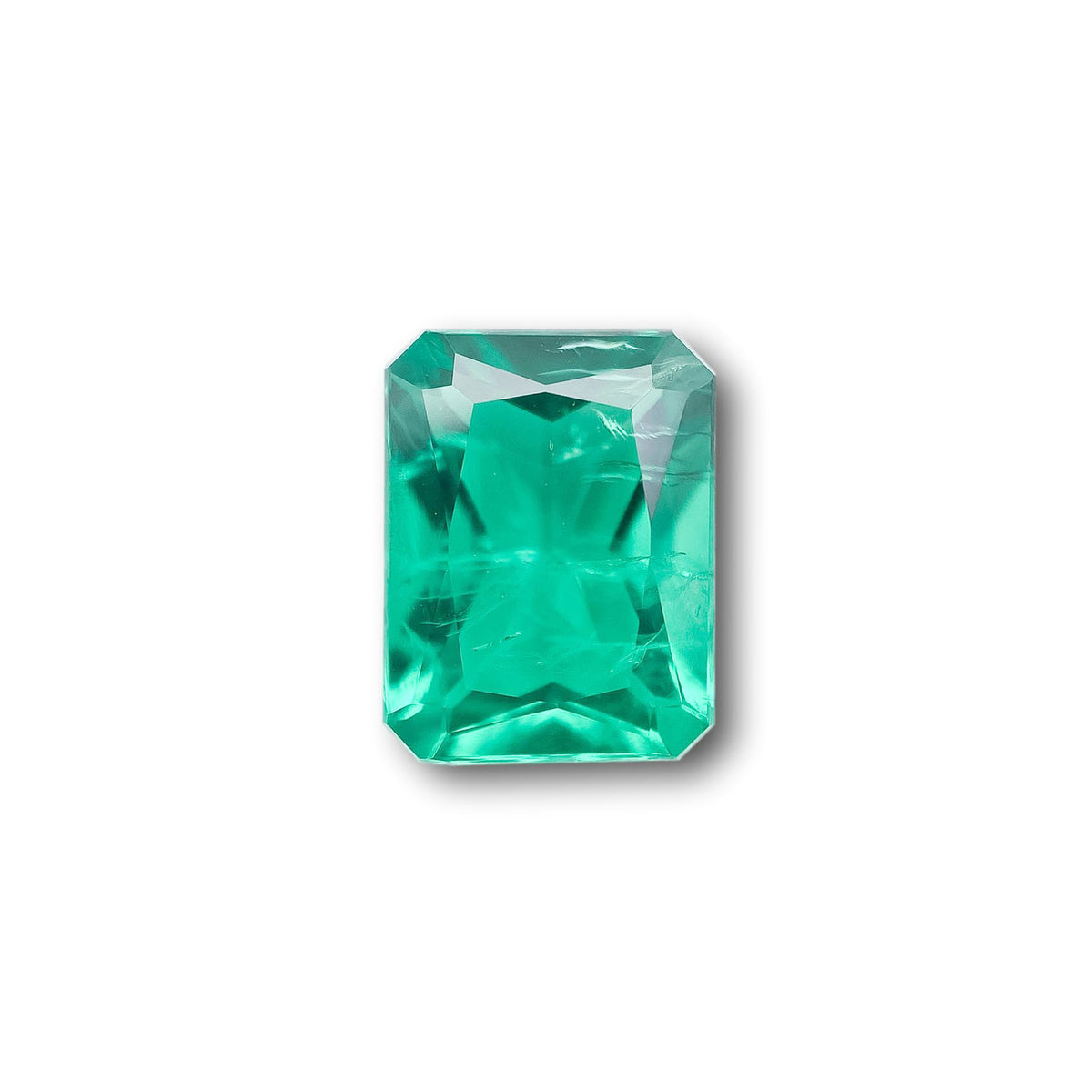 2.95ct | Brilliant Cut Radiant Shape Lab Emerald