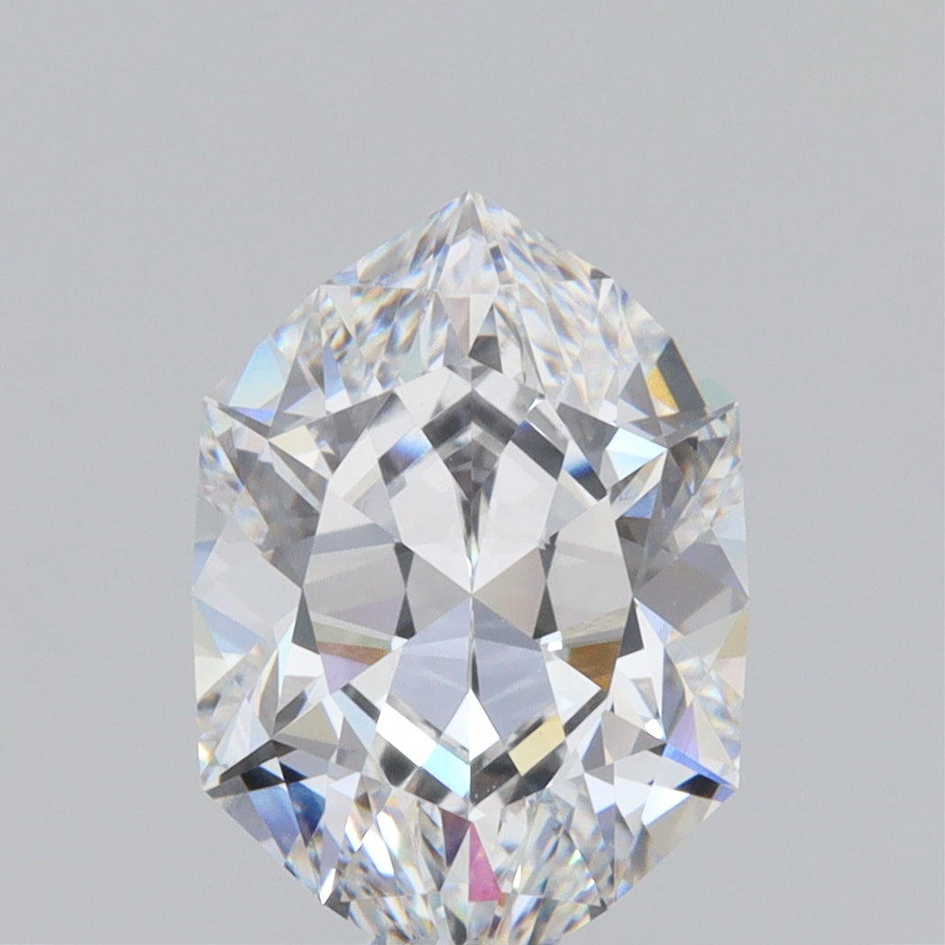 2.61ct | E/VS1 Hexagon Shape Brilliant Cut Lab Diamond (IGI)-LITHOS Diamond