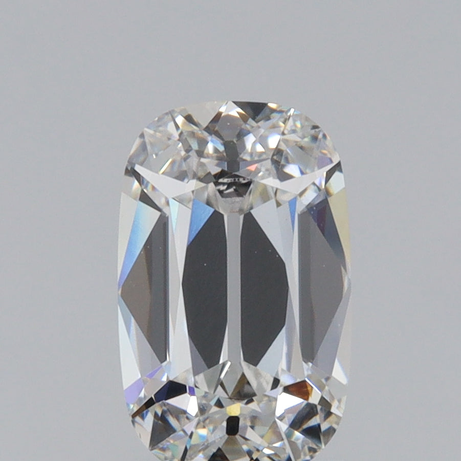1.57ct | F/VVS2 Cushion Shape Old Mine Cut Lab Diamond (IGI)