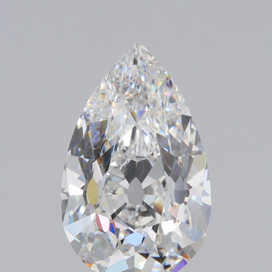 1.75ct | D/VS1 Pear Shape Old Mine Cut Lab Diamond (IGI)