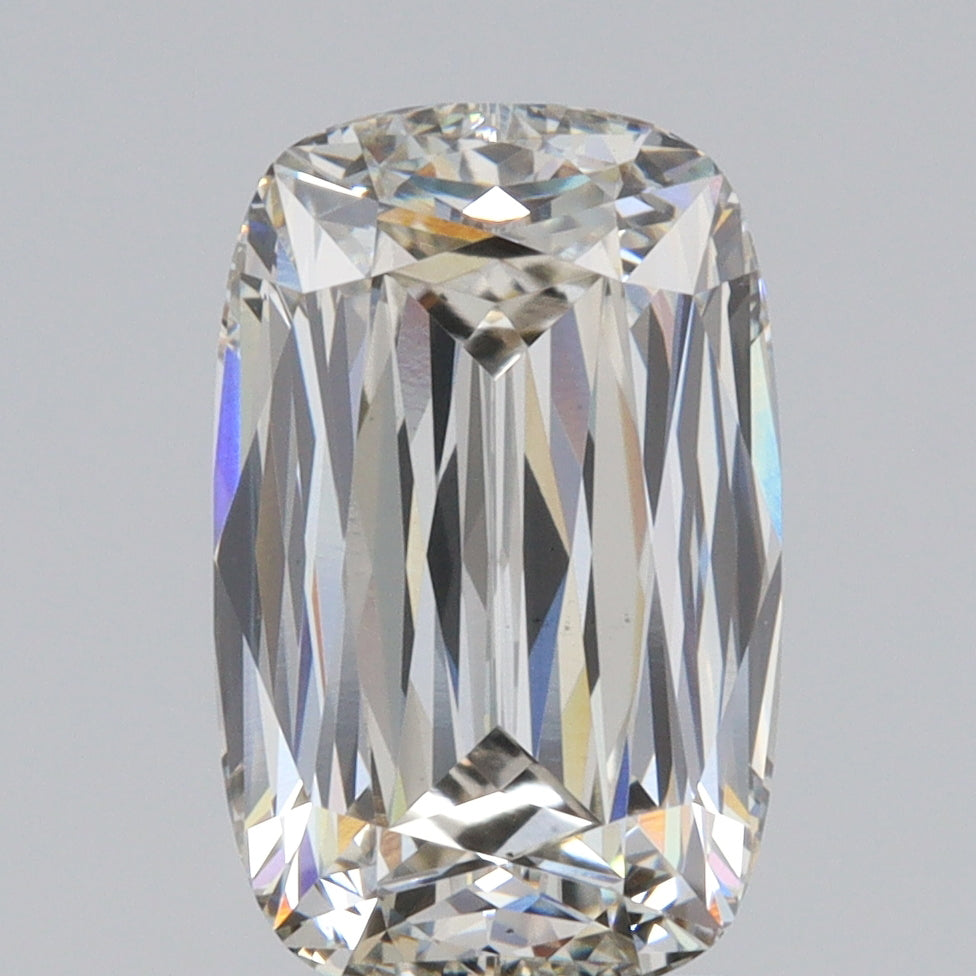 3.34ct | I/VS1 Cushion Shape Lattice Cut Lab Diamond (IGI)
